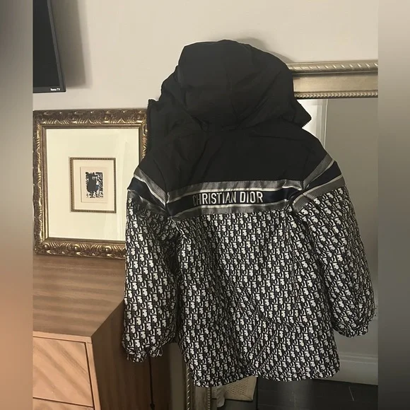 Dior reversible long puffer jacket